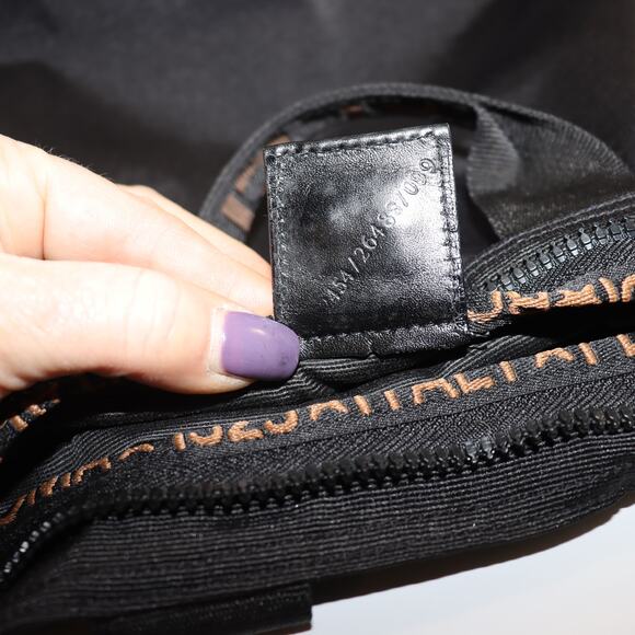 Vintage Fendi Black Nylon Logo Tote Bag - Picture 10 of 10
